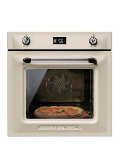 Smeg Sf6922Ppze Victoria 60Cm Built-In Single Electric Oven - Cream
